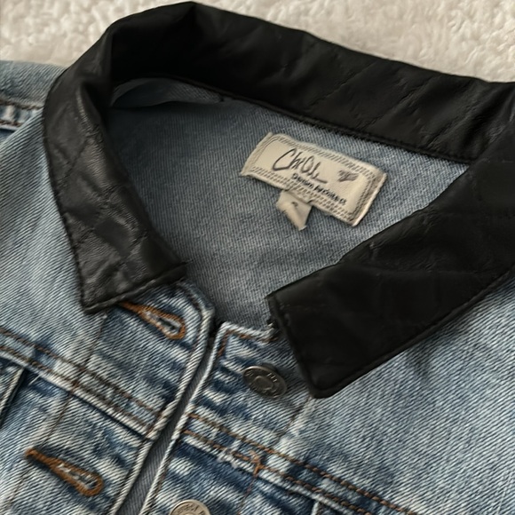 ChiQle Denim Vest Size Small - Picture 2 of 3